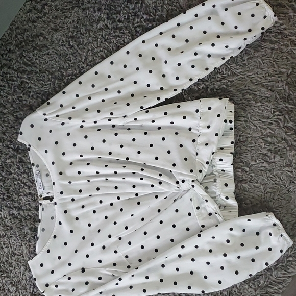 Long Crop Sleeve Blouse - Picture 4 of 4